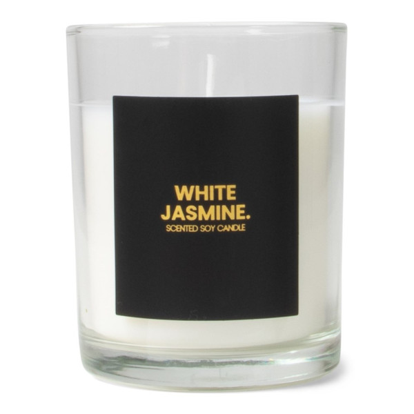JENS Living / SENZA Geurkaars White Jasmine Zwart (stock)