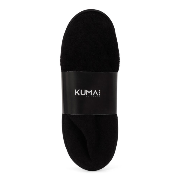 KUMAI Zwart Slippers (stock)