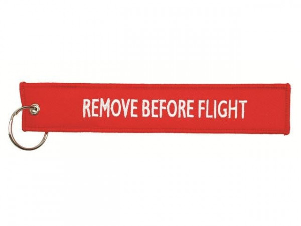 Remove Before Flight Hang Tag