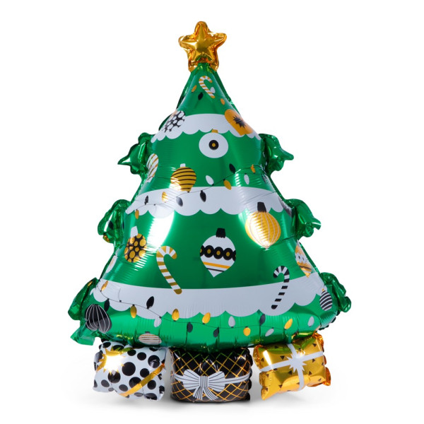 SENZA Folie Ballon Kerstboom Groen (stock)