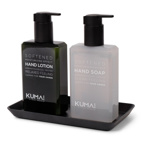 KUMAI Citrus Groove Giftbox Handzeep+Handlotion+Tray (stock)