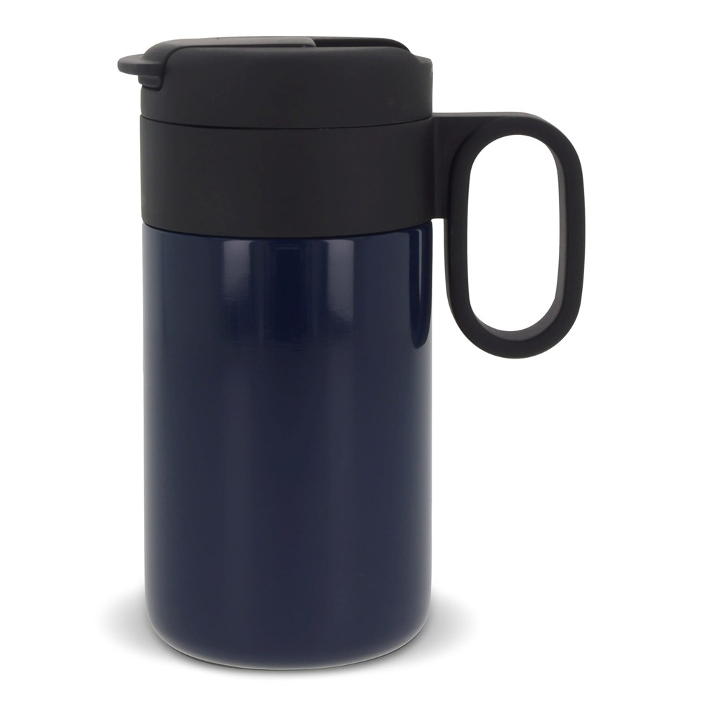 Thermofles Flow met handvat 250ml - Donkerblauw