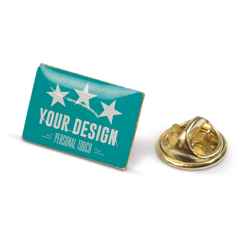 Badge metalen pin 19x13mm