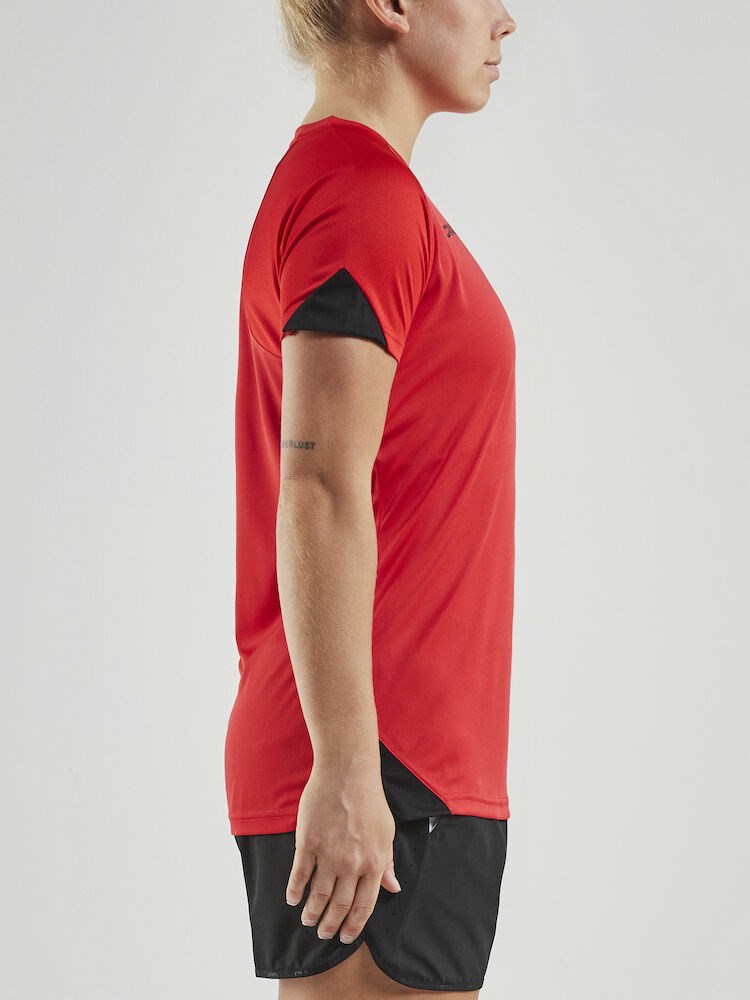 Craft - PRO Control Impact SS Tee W Bright Red/Black XS