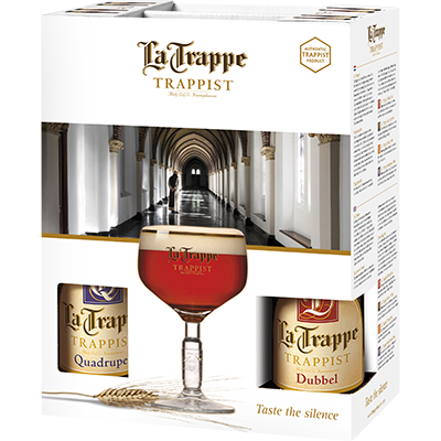 La Trappe Kado 6X4/33 + Glas