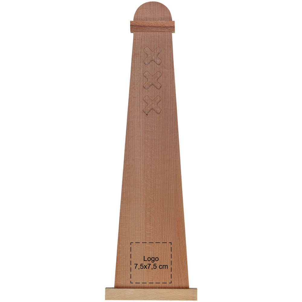 Plank Amsterdammertje beuken 55x17 cm
