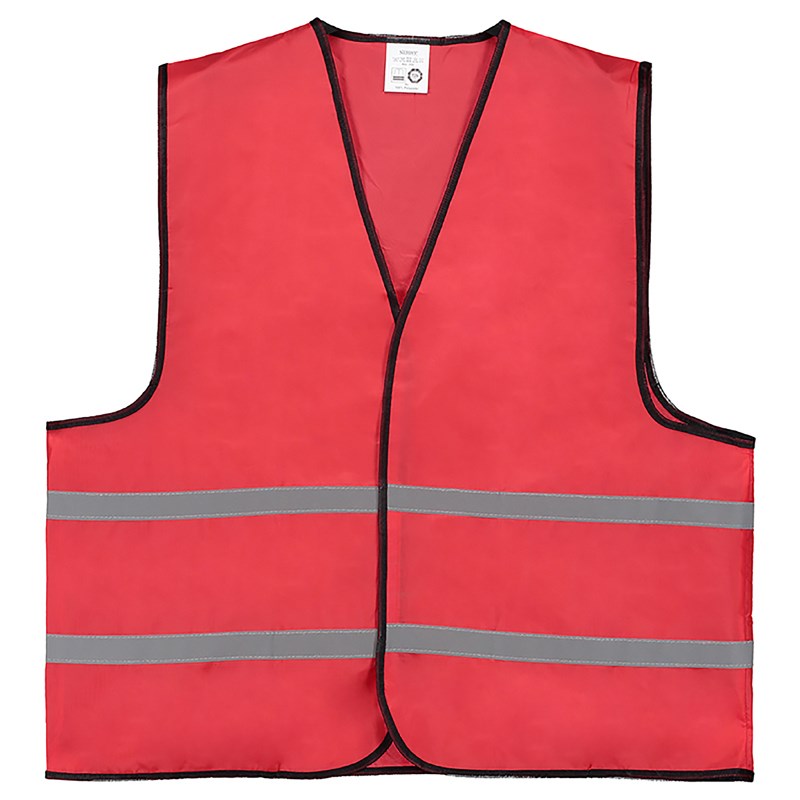 Promo veiligheidshesjes - rood