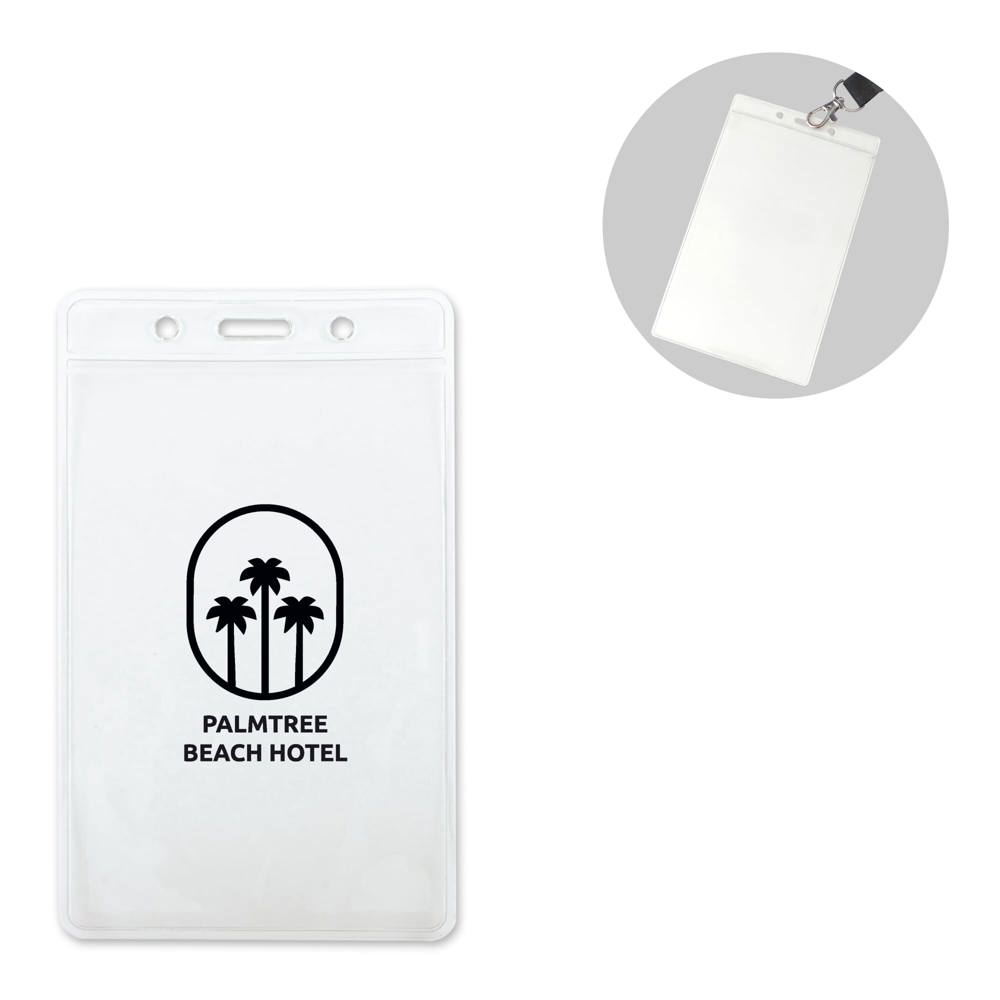 Badgehouder verticaal