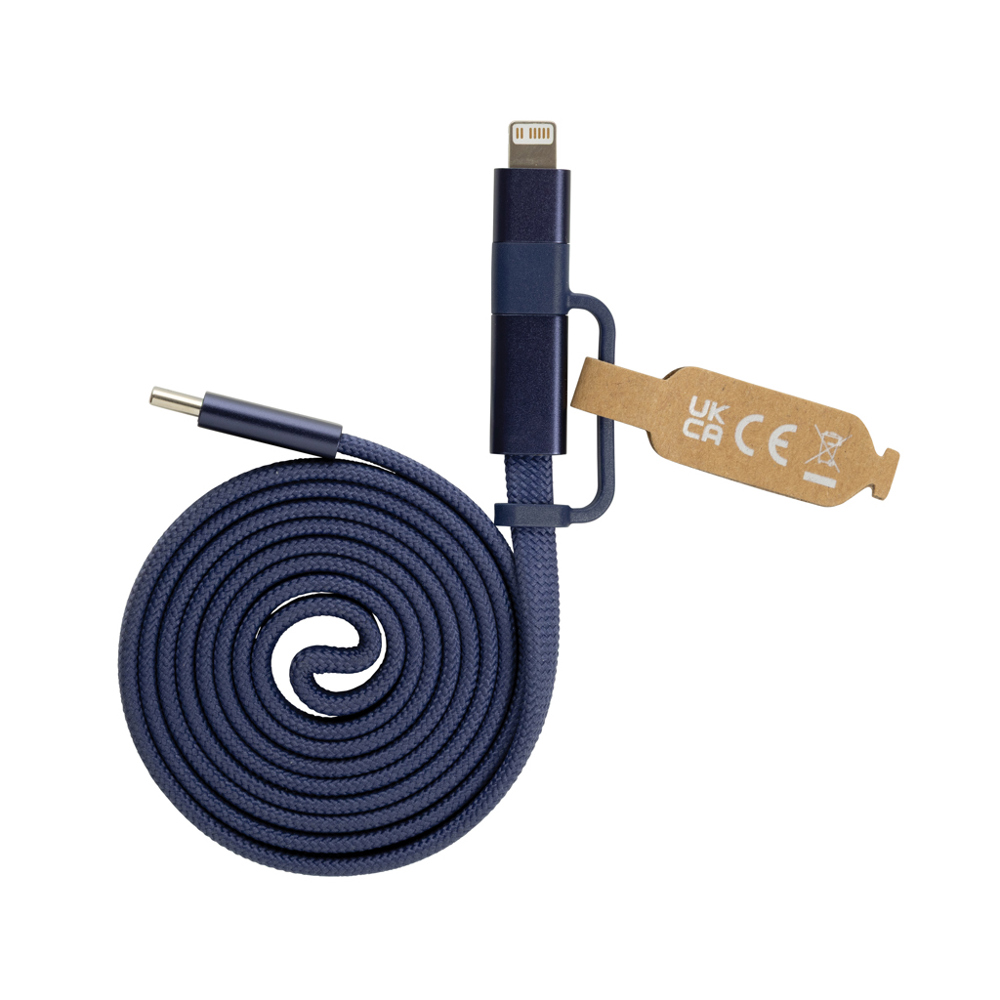 Arc Ultra-thin RCS recycled 60W 2 in 1 magnetische kabel