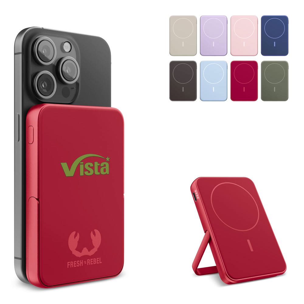 2PBM5000| Fresh 'n Rebel Geschikt voor MagSafe Draadloze Powerbank 5000mAh