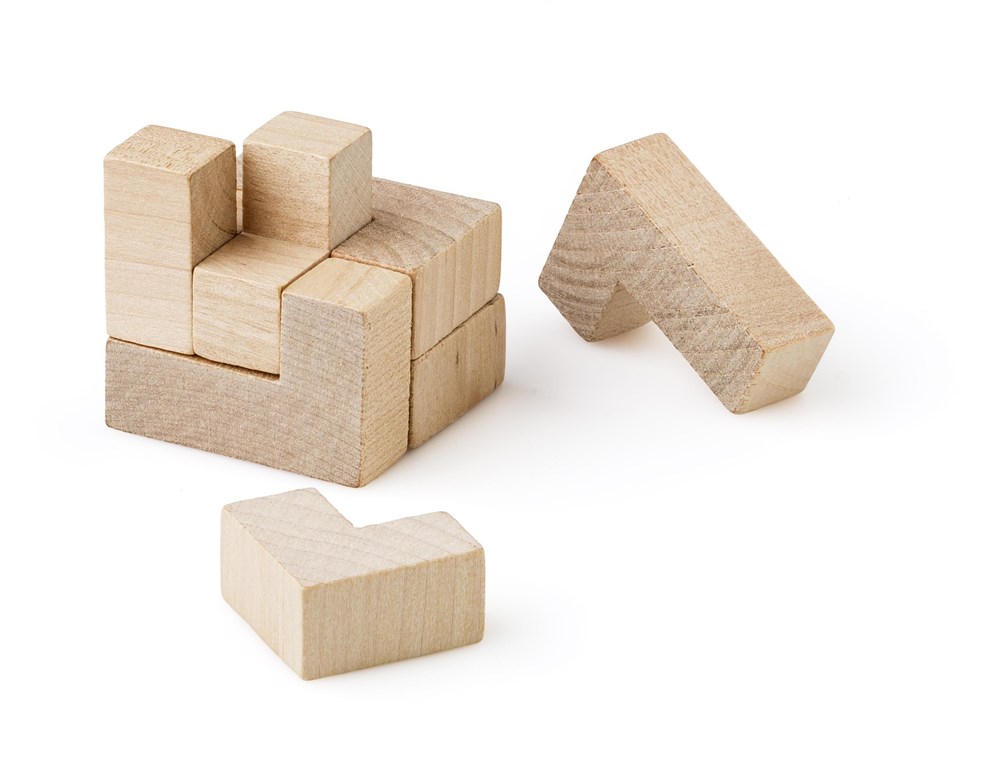 Houten puzzle Amber