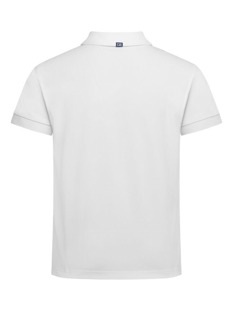 Cutter & Buck - Virtue Polo Solid Junior Wit 122/128