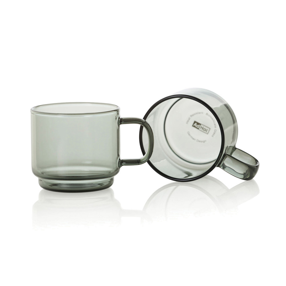 AdHoc Impact espressokopjes 70 ml, set van 2 stuks