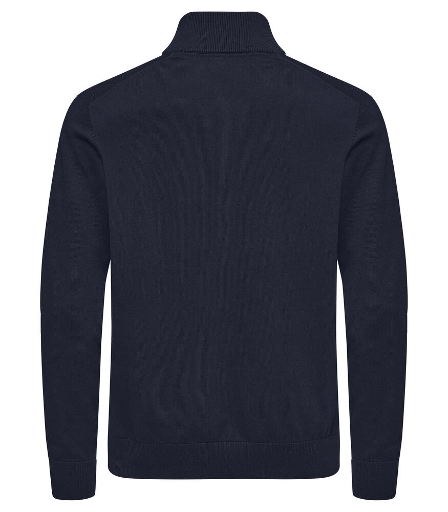 Cutter & Buck - Oakville Half Zip Sweater Heren Dark Navy 4XL Cutter & Buck - Oakville Half Zip Sweater Heren Dark Navy 4XL