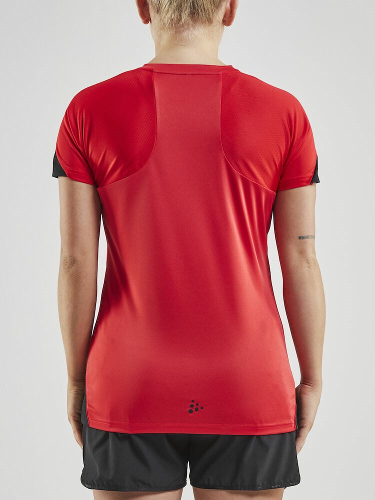 Craft - PRO Control Impact SS Tee W Bright Red/Black XS