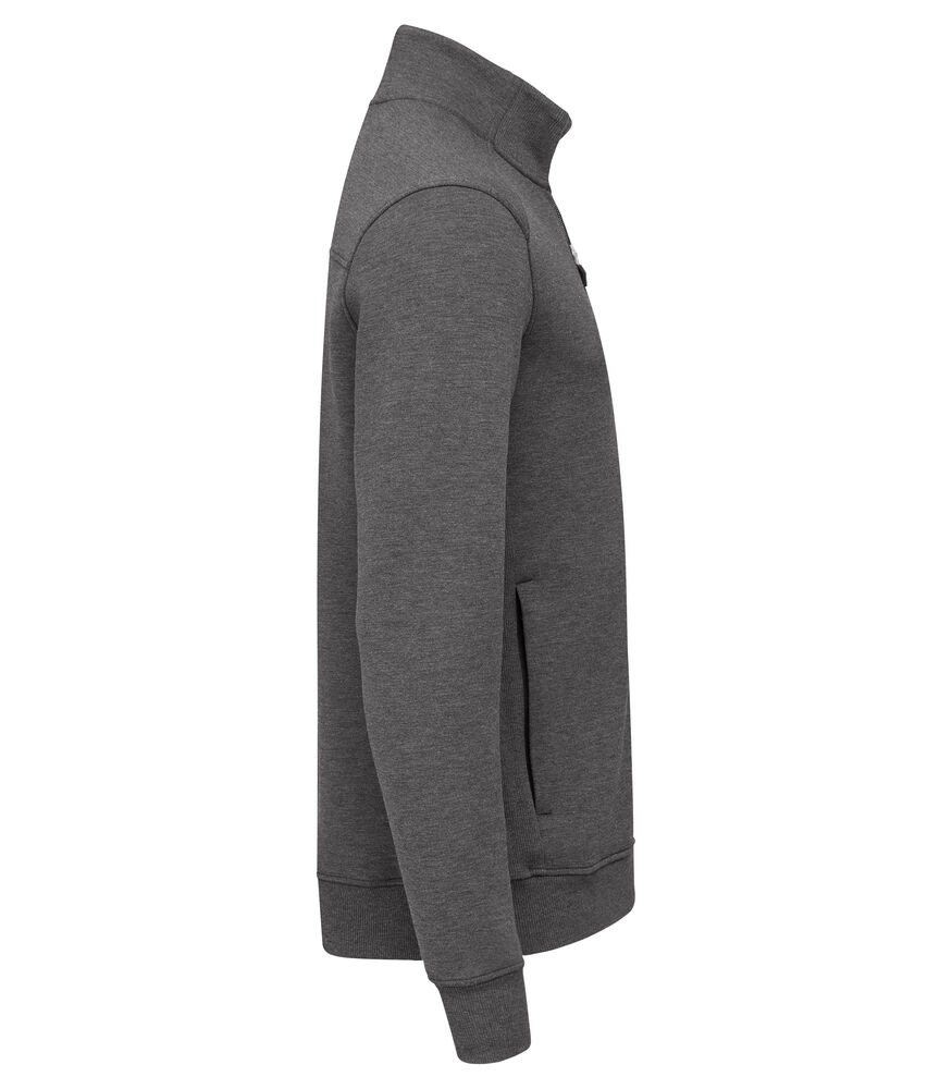Cutter & Buck - Pemberton Cardigan Full Zip Heren Antraciet Mélange L