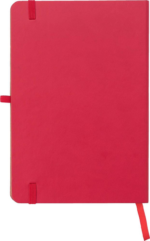 PU en bamboe notitieboek Dorita