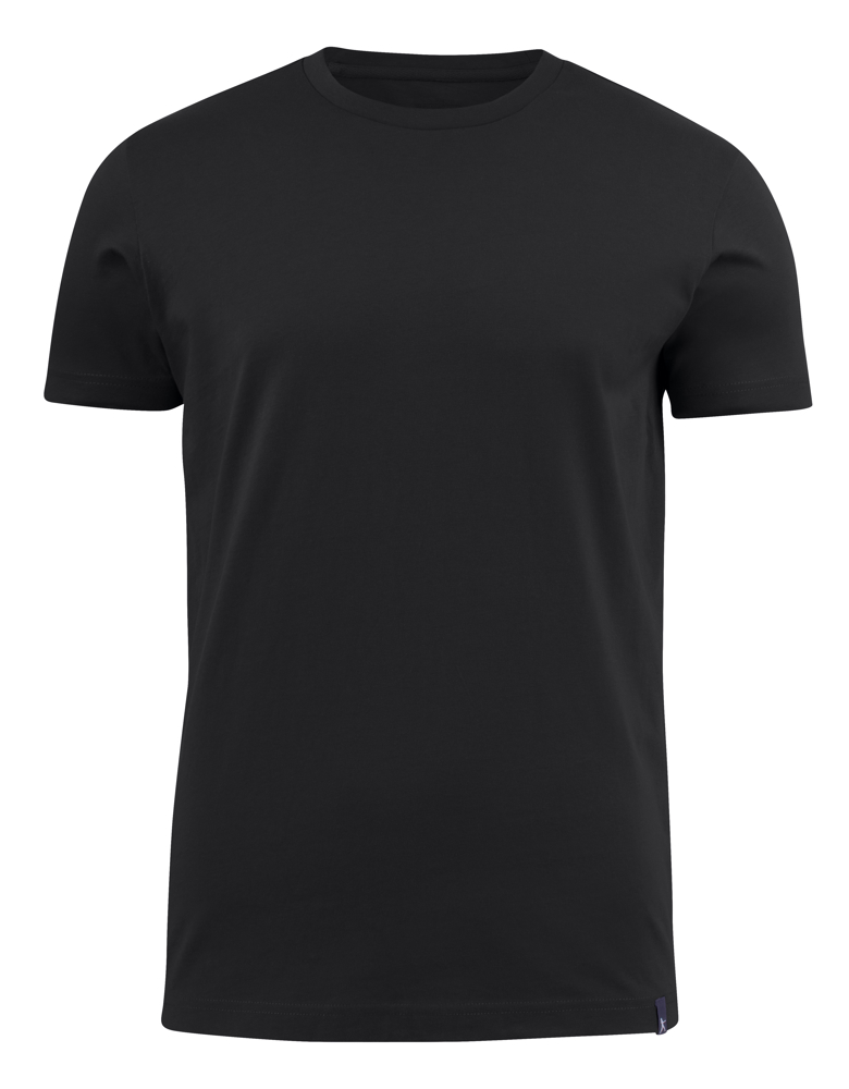 American U T-Shirt Heren - Zwart