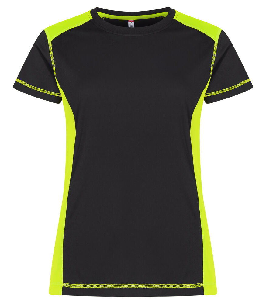 Clique - Ambition-T Women Signaal geel S
