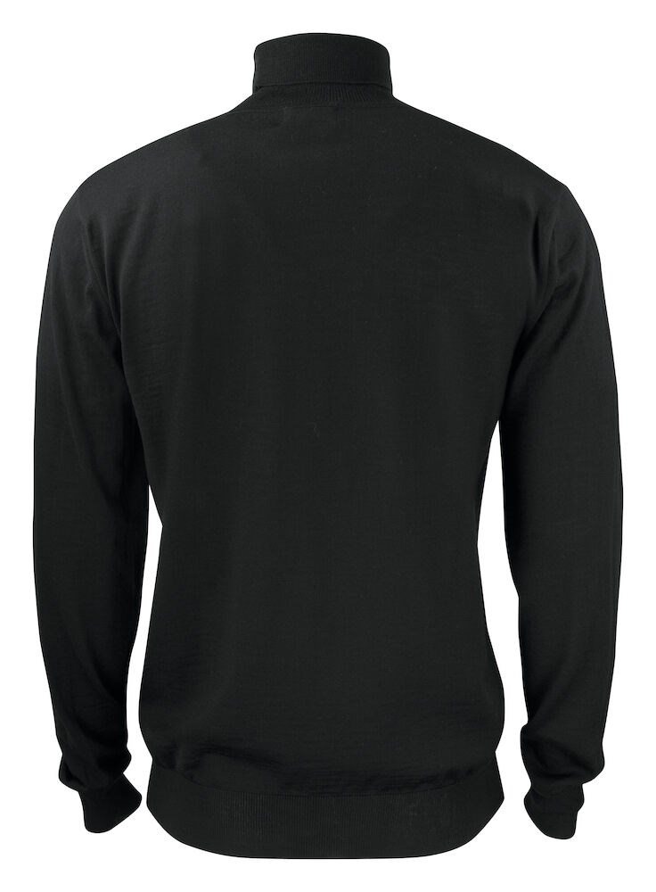 Cutter & Buck - Kennewick Turtleneck Heren Zwart XL