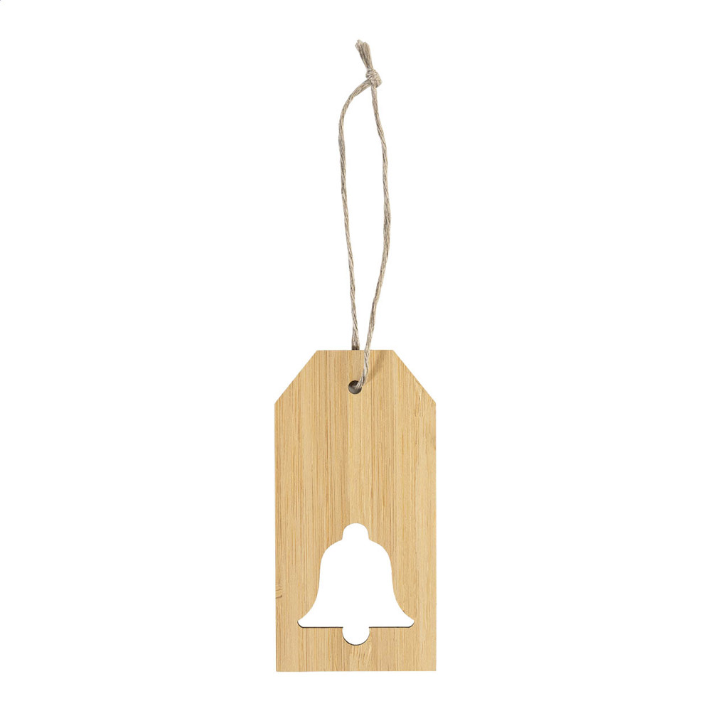 BamTag - bamboe cadeau label, - natuurlijk
