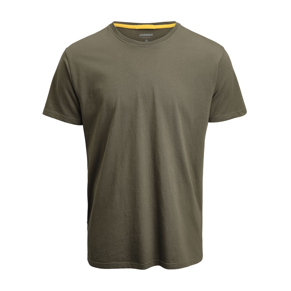 Jobman - 5268 T-Shirt Olijfgroen L Jobman - 5268 T-Shirt Olijfgroen L