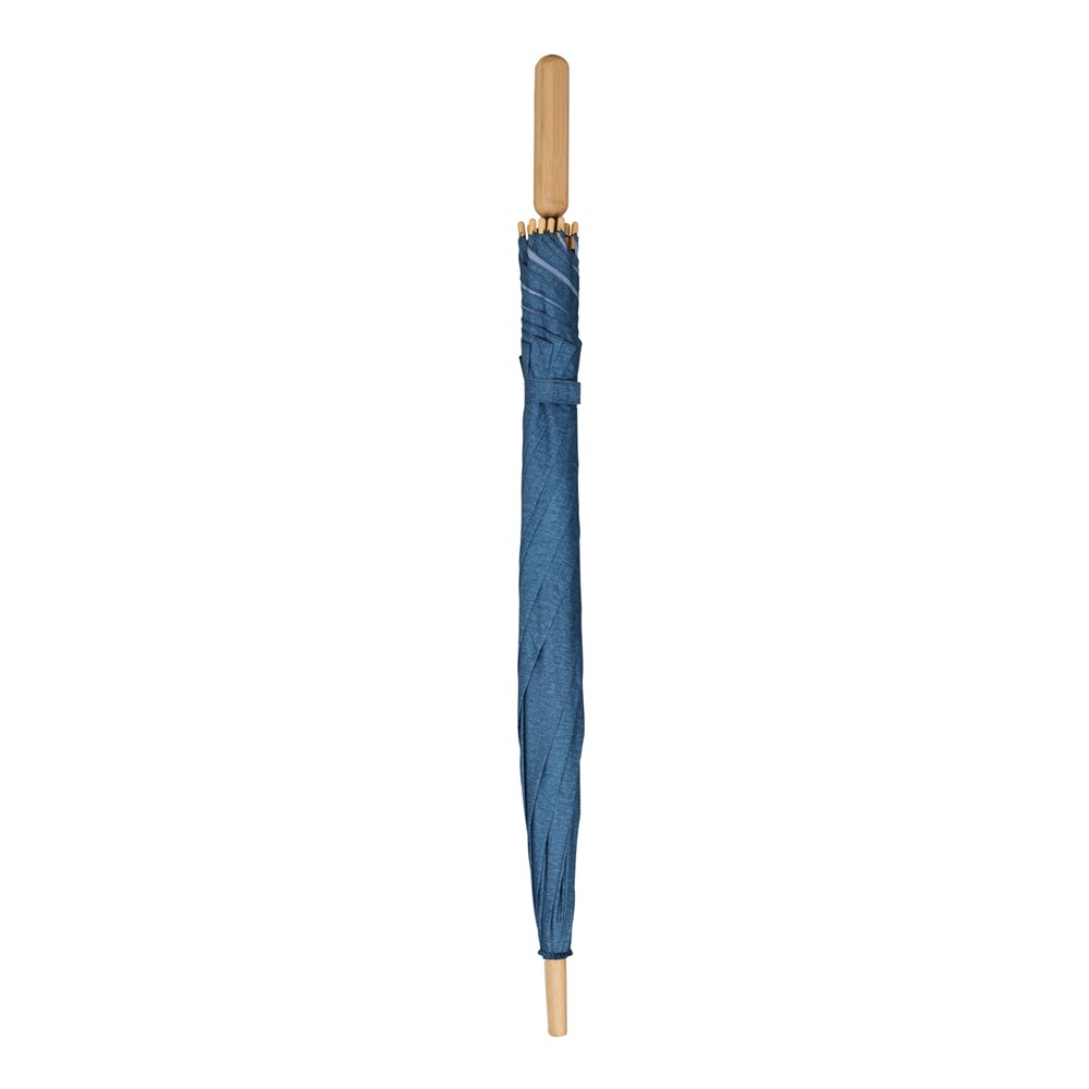 Stok paraplu 25” R-PET recht handvat auto open