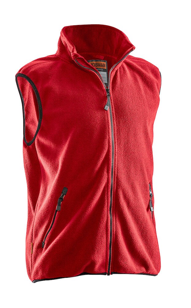 Jobman - 7501 Fleece Vest Oranje S