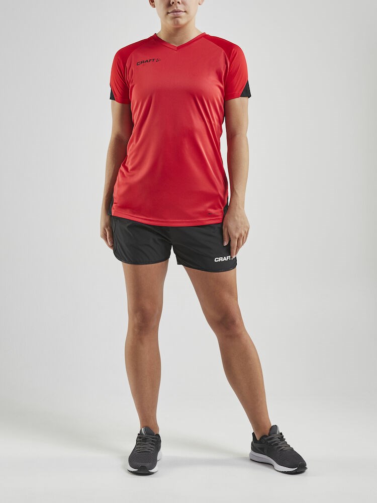 Craft - PRO Control Impact SS Tee W Bright Red/Black XS