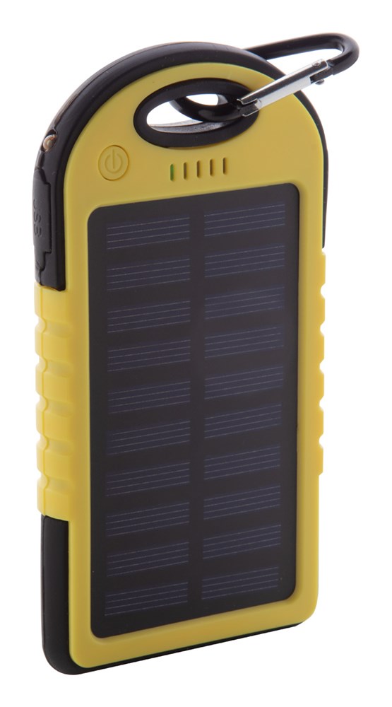 Durabank - USB power bank met zonne energie lader