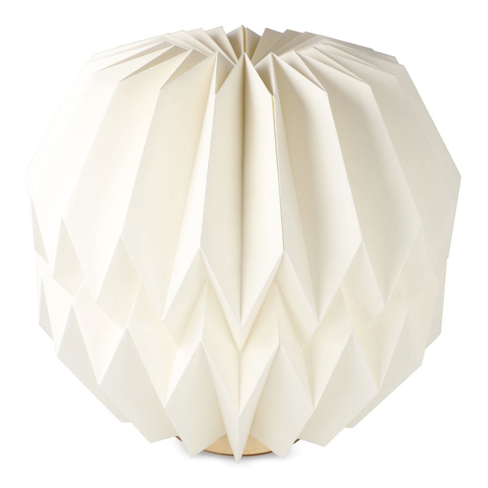 Coollux opvouwbare Origami-geïnspireerde papieren LED-lamp Luna 25cm
