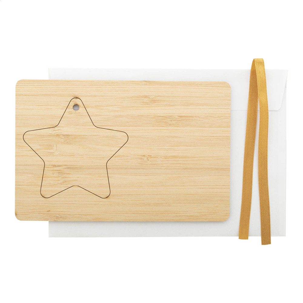 BooCard - Kerstkaart, - natuurlijk