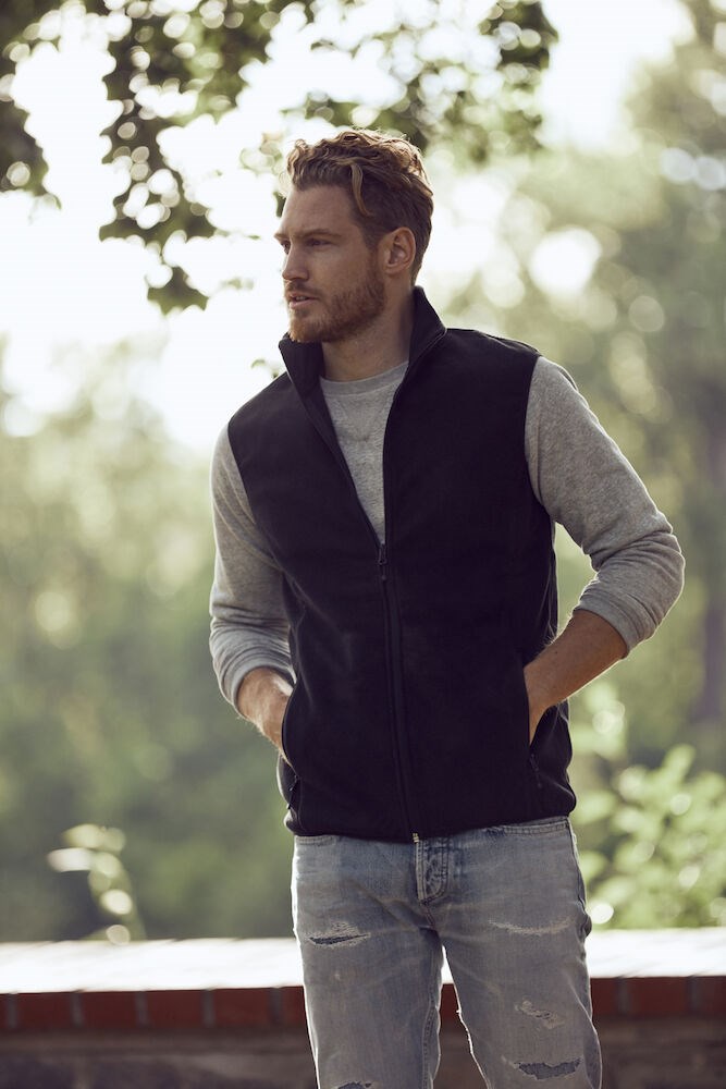 Clique - Basic Polar Fleece Vest Rood L Clique - Basic Polar Fleece Vest Rood L
